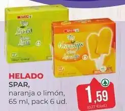 SPAR Gran Canaria Spar - helado oferta