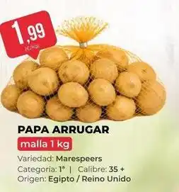 SPAR Gran Canaria Origen - papa arrugar oferta