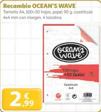 OCEAN'S WAVE Recambio