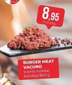 SPAR Gran Canaria Burger meat vacuno oferta