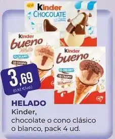 SPAR Gran Canaria Ferrero rocher - helado kinder oferta