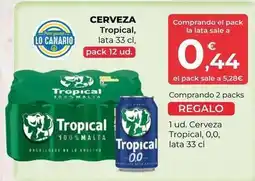 SPAR Gran Canaria Tropical - cerveza oferta
