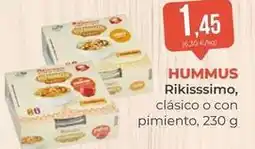 SPAR Gran Canaria Rikisssimo - hummus oferta