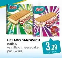 SPAR Gran Canaria Kalise - helado sandwich oferta