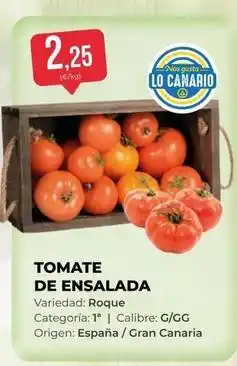 SPAR Gran Canaria Origen - tomate de ensalada oferta