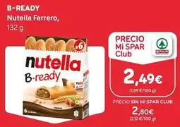 SPAR Gran Canaria Nutella - b-ready oferta