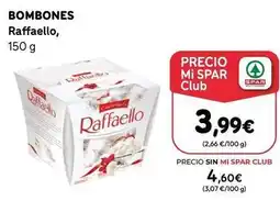 SPAR Gran Canaria Raffaello - bombones oferta