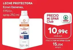 SPAR Gran Canaria Ecran - leche protectora oferta