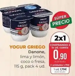 SPAR Gran Canaria Danone - yogur griego oferta