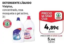 SPAR Gran Canaria Vialplus - detergente líquido oferta