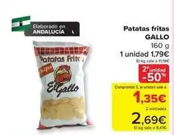 Carrefour Gallo - patatas fritas oferta