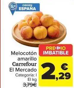 Carrefour Carrefour el mercado - melocotón amarillo oferta
