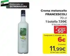 Carrefour Francescoli - crema meloncello oferta