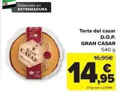 Carrefour Gran casar - torta del casar d.o.p oferta
