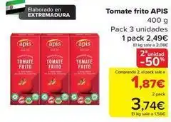 Carrefour Apis - tomate frito oferta