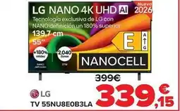 Carrefour Lg - tv 55nu8e0b3la oferta