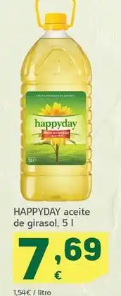 HiperDino Happyday - aceite de girasol oferta