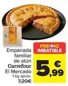 Carrefour el mercado - empanada familiar de atún