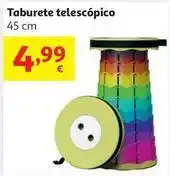 Alcampo Taburete telescopico oferta