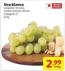 Alcampo Victoria - uva blanca oferta
