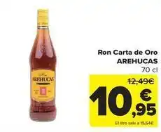 Carrefour Arehucas - ron carta de oro oferta