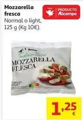 Alcampo Auchan - mozzarella fresca oferta