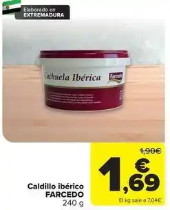 Carrefour Farcedo - caldillo iberico oferta