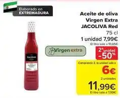 Carrefour Jacoliva - aceite de oliva virgen extra red oferta