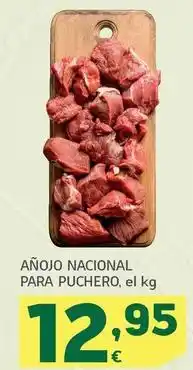 HiperDino Anojo nacional para puchero oferta