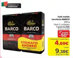 Carrefour Barco - café molido torrefacto oferta