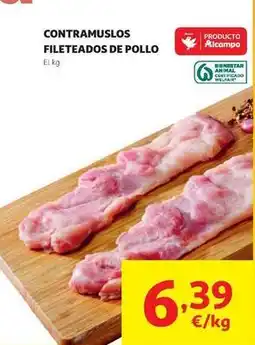 Alcampo Alcampo - contramuslos fileteados de pollo oferta