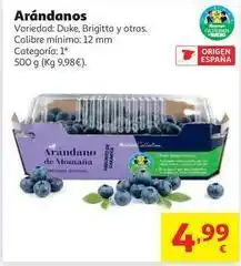 Alcampo Origen - arandanos oferta