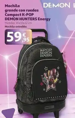 Alcampo Compact - combac k-pop demon hunters energy oferta