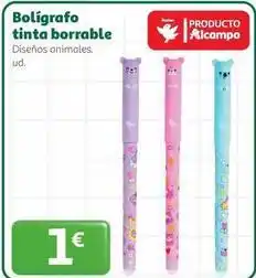 Alcampo Alcampo - boligrafo tinta borrable oferta