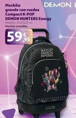 Alcampo Compact - combact k-pop demon hunters energy oferta