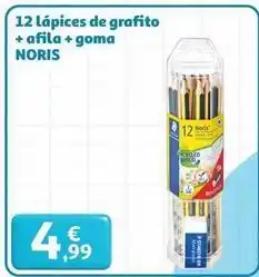 Alcampo Mars - 12 lápices de grafito + a fila + goma oferta