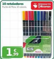 Alcampo Auchan - 10 rotuladores oferta
