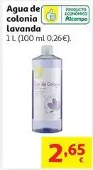 Alcampo Alcampo - agua de colonia lavanda oferta