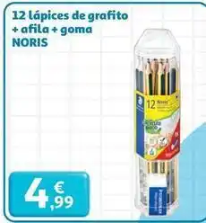 Alcampo Staedtler - 12 lápices de grafito + a fila + goma oferta