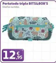Alcampo Elena - portatodo triple bits&bob's oferta