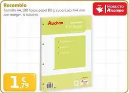 Alcampo Auchan - recambio oferta
