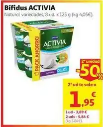 Alcampo Danone - bifidus activia oferta