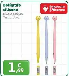 Alcampo Alcampo - boligrafo silicona oferta