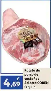 Alcampo Coren - paleta de porco de castanas oferta