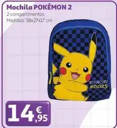 Alcampo Pokemon - mochila 2 oferta