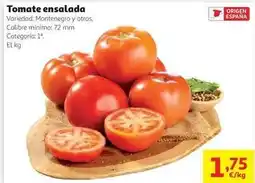 Alcampo Origen - tomate ensalada oferta