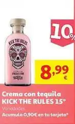 Alcampo Kick the rules - crema con tequila oferta