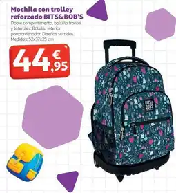 Alcampo Mochila con trolley reforzado oferta