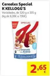 Alcampo Kellogg's - cereales special k oferta