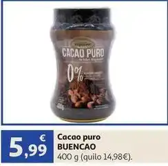 Alcampo Puro - cacao puro oferta